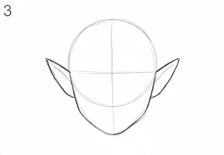 Step 3 of 12: Ears, and their angle