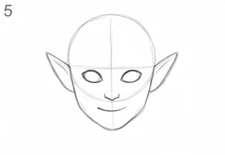 Step 5 of 12: Nose and mouth