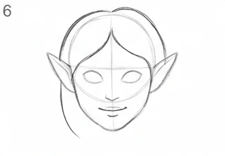 Step 6 of 12: The hair mass