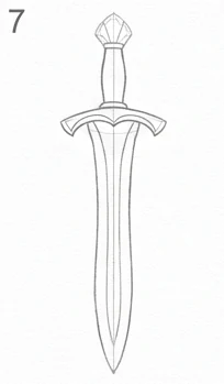 Step 7 of 12: The pommel